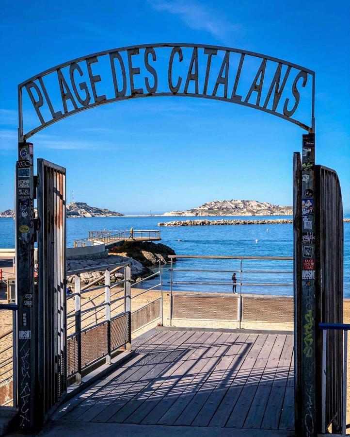 Studio Coin Nuit, Entre Plage Et Centre Марсель Экстерьер фото